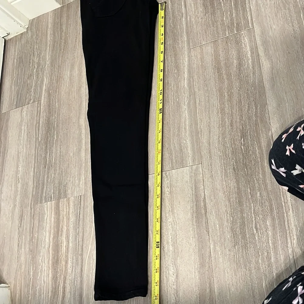 Adriano Goldschmied AG Maternity Black Ankle Jeans
